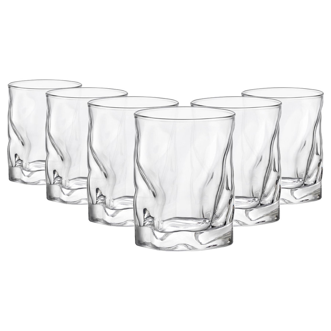 Bormioli Rocco Sorgente Double Whisky Glasses - 420ml Blue 12